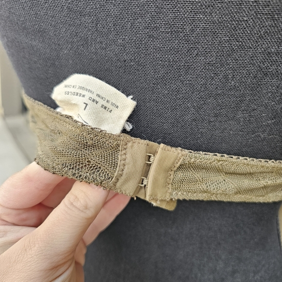Urban Outfitters Pins & Needles Bralette Olive Green - Picture 2 of 12
